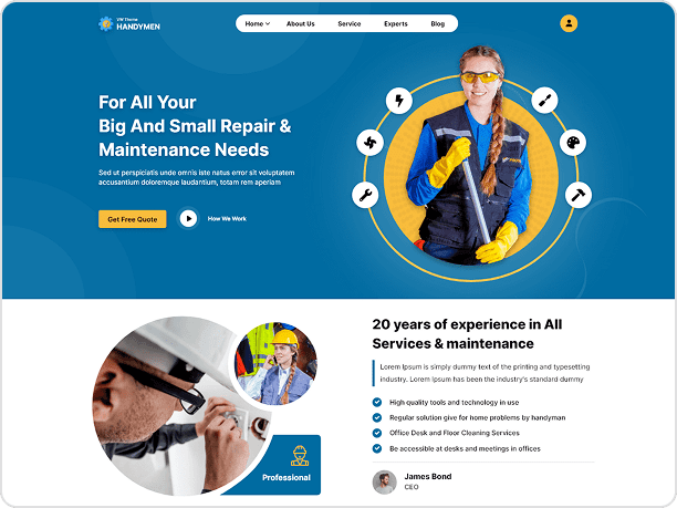 Landing Page