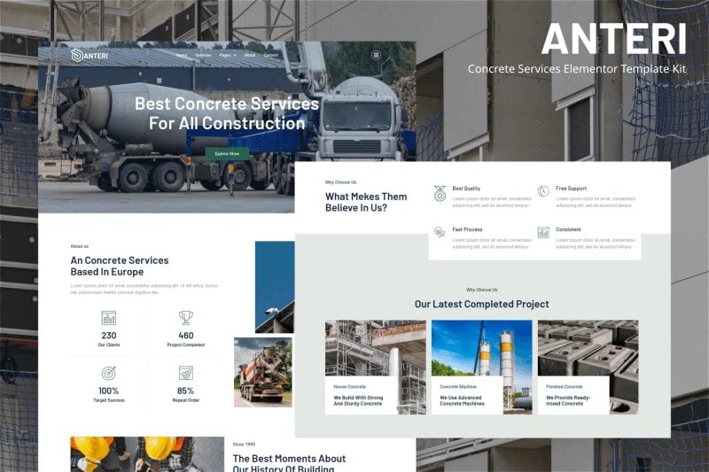 Anteri – Concrete Services